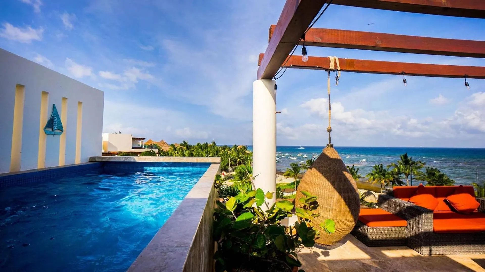 **** מלון דירות פלאייה דל כרמן The Elements Oceanfront & Beachside Condo Hotel מקסיקו